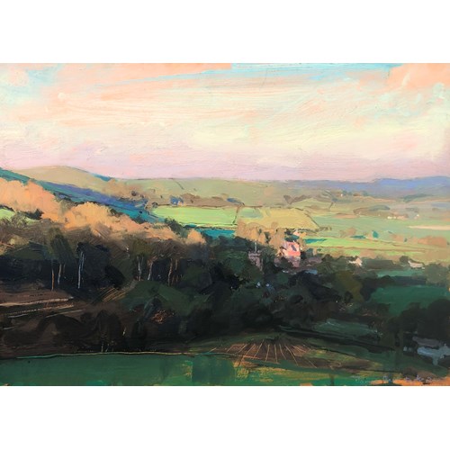 Last light, Dorset valley , 2023